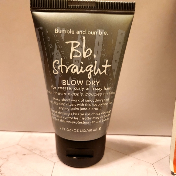Bumble & Bumble Straight Blow Dry Balm and Hairdresser's Invisible Oil NEW - Picture 3 of 8